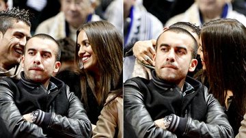 Cristiano Ronaldo recebe beijo de Irina Shayk em jogo de basquete na Espanha - The Grosby Group