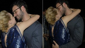 Mariana Ximenes ganha beijo do namorado - Roberto Valverde/ PhotoRio News