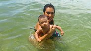 Daniele Suzuki e Kauai mergulham na Ilha de CARAS - Camila Gomes