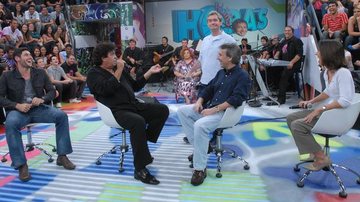 Dudu Azevedo e Sidney Magal se juntam aos convidados do 'Altas Horas' - Divulgação/ Rede Globo
