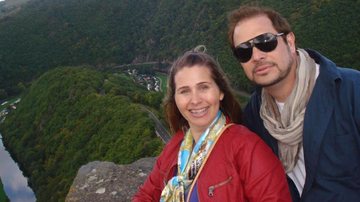 Andréia Sorvetão e Conrado celebraram os 17 anos de casamento na Europa - Arquivo Pessoal