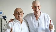Lula e Reynaldo Gianecchini se encontram em hospital - Ricardo Stuckert/Instituto Lula