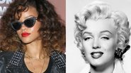 Rihanna / Marilyn Monroe - Reprodução
