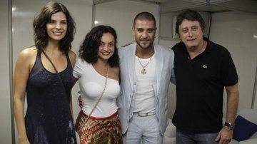 Helena Ranaldi, Yasmin Gazal, Diogo Nogueira e Eduardo Galvão - Philippe Lima/AgNews