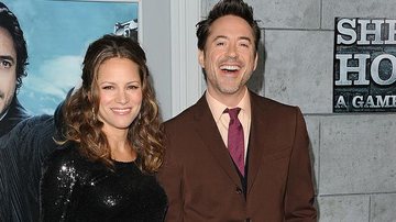 Robert Downey Jr. e a esposa Susan - Getty Images