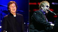 Paul McCartney e Elton John - Getty Images
