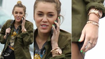 Miley Cyrus aparece com um novo anel. Será que ela está noiva? - The Grosby Group