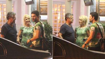 Marcos Paulo e Antonia Fontenelle jantam depois de ensaio de carnaval - Fausto Candelária / AgNews