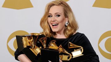Adele leva seis prêmios no Grammy 2012 - Getty Images