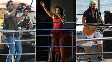 Tomate, Daniela Mercury e Chiclete com Banana - Francisco Cepeda e Marcus Pavão/AgNews