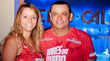 Frank Aguiar e a mulher - Túlio Vidal/ Divulgação