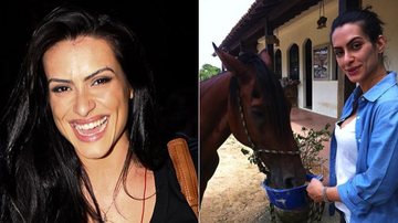 Cleo Pires posta foto alimentando um cavalo - Foto Montagem