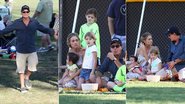 Ex-casados, Charlie Sheen e Denise Richards se divertem em jogo de futebol da filha - The Grosby Group