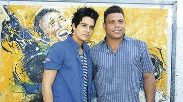 Luan Santana e Ronaldo - Divulgação