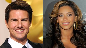 Tom Cruise e Beyoncé - Getty Images