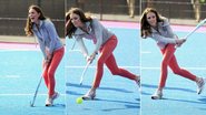 Kate Middleton joga hóquei - Getty Images