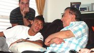 Neymar e Mauricio de Sousa: tarde de conversa - Reprodução Twitter