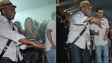 Ailton Graça arrasa na dança em festa de 'Avenida Brasil' - Paulo Mumia