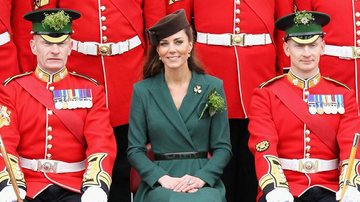 Kate Middleton conferiu a parada em comemoração ao dia de St Patrick - Getty Images