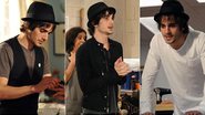Fiuk empresta chapéu para o figurino do personagem Agenor em 'Aquele Beijo' - TV Globo