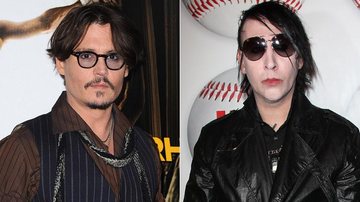 Johnny Depp e Marilyn Manson - Getty Images