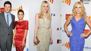 Cory Monteith, Naya Rivera, Dakota Fanning e Megan Hilty - Getty Images