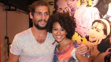 Sheron Menezzes com o namorado Saulo Bernard - Thyago Andrade/PhotoRioNews