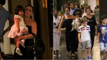 Giovanna Antonelli em dia de passeio com a família - Daniel Delmiro / AgNews