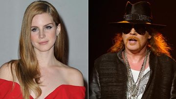 Lana Del Rey e Axl Rose - Getty Images