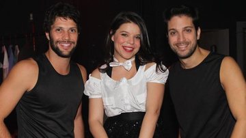 Gustavo Leão, Pitty Webo e Marco Antonio Gimenez apresentam peça no Rio - Daniel Delmiro / AgNews