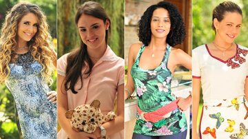 Chayene (Claudia Abreu), Cida (Isabelle Drummond), Penha (Taís Araújo) e Rosário (Leandra Leal) - TV Globo