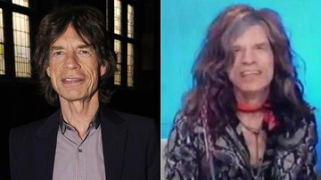 Mick Jagger imita Steven Tyler no 'Saturday Night Live' - Getty Images; Reprodução