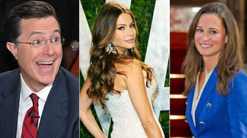 Stephen Colbert, Sofia Vergara e Pippa Middleton - Getty Images