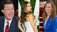 Stephen Colbert, Sofia Vergara e Pippa Middleton - Getty Images