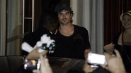 Cercado de fãs, Ian Somerhalder se despede do Rio de Janeiro - Thiago Ribeiro / AgNews