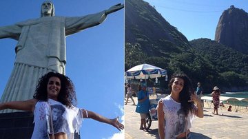 Noemí visita o Cristo Redentor e o Pão de Açúcar no Rio de Janeiro - Reprodução / Instagram
