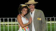 Aparecida Petrowky e Felipe Dylon são os noivos do Arraial da Providência - Roberto Filho / AgNews