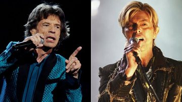 Mick Jagger e David Bowie - Getty Images