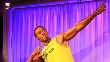 Atleta jamaicano Usain Bolt ganha estátua de cera em Londres, na Inglaterra - Getty Images