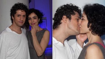 Letícia Sabatella troca beijos e carinhos com o amado em evento - Fabrizia Granatieri