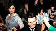 Katy Perry atende fãs na porta de hotel - Manuela Scarpa / Foto Rio News