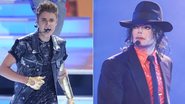 Justin Bieber e Michael Jackson - Getty Images