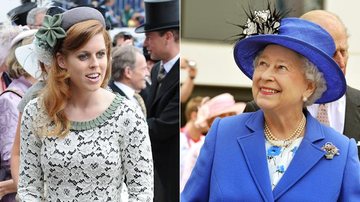 Princesa Beatrice e rainha Elizabeth II - Splash News/Getty Images