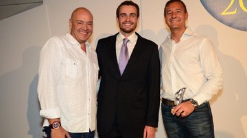 Gilberto Cioni, Max Fercondini e Olegário de Sá - Divulgação