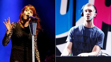 Florence Welch e Calvin Harris - Getty Images