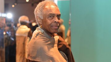 Gilberto Gil confere a exposição 'Gil 70', em sua homenagem, no Rio de Janeiro - André Muzell/AgNews