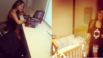 Claudia Leitte após o nascimento de seu segundo filho, Rafael - Reprodução / Twitter