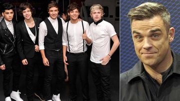 Robbie Williams inveja a juventude do garotos da boyband One Direction - Getty Images