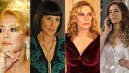 Susana Vieira, Cássia Kis Magro, Renata Sorrah e Christiane Torloni elogiam Carminha - Fotomontagem