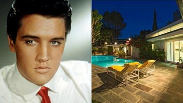 Elvis Presley e a casa onde ele viveu em Los Angeles - Getty Images e Splash News